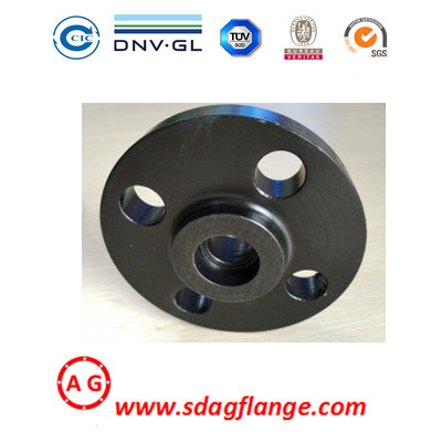 SWRF أنابيب الصلب شفة تزوير DIN EN1092 Socket Weld Flange